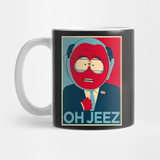 GARRISON OH JEEZ Mug